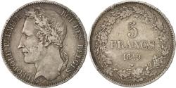 World Coins - Coin, Belgium, Leopold I, 5 Francs, 5 Frank, 1849, , Silver, KM:3.2