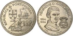 World Coins - Portugal, 200 Escudos, Henrique o Navegador, 1994, Lisbon, Copper-nickel