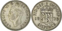 World Coins - Coin, Great Britain, George V, 6 Pence, 1939, , Silver, KM:832