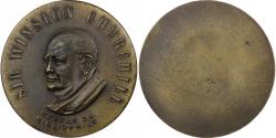 World Coins - France, Medal, Winston Churchill, Cercle du Bibliophile, Bronze,