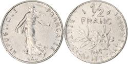 World Coins - France, Semeuse, 1/2 Franc, 1985, Monnaie de Paris, , Nickel, KM:931.1