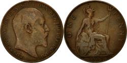 World Coins - Coin, Great Britain, Edward VII, Penny, 1907, , Bronze, KM:794.2