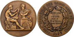 World Coins - France, Medal, Ecole des Beaux-Arts de Nantes, 1925, Bronze, Lagrange,
