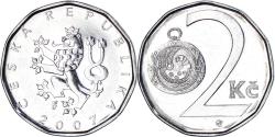 World Coins - Coin, Czech Republic, 2 Koruny, 2007