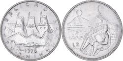 World Coins - Coin, San Marino, 2 Lire, 1976, Rome, , Aluminum, KM:52