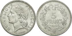 World Coins - Coin, France, Lavrillier, 5 Francs, 1945, Beaumont le Roger,
