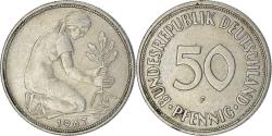 World Coins - Coin, GERMANY - FEDERAL REPUBLIC, 50 Pfennig, 1967, Stuttgart,