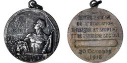 World Coins - France, Medal, Comité National de l'Education Physique et Sportive, 1918