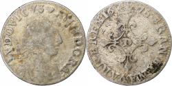 World Coins - France, Louis XIV, 4 Sols des Traitants, 1676, Vimy, Silver,