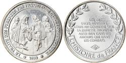 World Coins - France, Medal, Louis XIV, Traité des Pyrénées, History, , Silver
