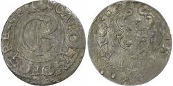 World Coins - Sweden, Karl XI, Schilling, 1661, Imitation, Billon,