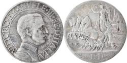 World Coins - Coin, Italy, Vittorio Emanuele III, Lira, 1913, Rome, , Silver, KM:45