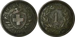 World Coins - Coin, Switzerland, Rappen, 1889, Bern, , Bronze, KM:3.1