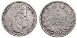 World Coins - Coin, France, Louis-Philippe, 5 Francs, 1838, Bordeaux, , Silver