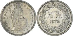 World Coins - Coin, Switzerland, 1/2 Franc, 1973
