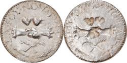 World Coins - France, Love Token, Treizain, Denier bractéate à épouser, , Silver