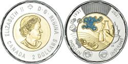 World Coins - Coin, Canada, Découverte de l'insuline, 2 Dollars, 2021, Colorized,