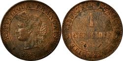 World Coins - Coin, France, Cérès, Centime, 1891, Paris, , Bronze, KM:826.1