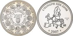 World Coins - France, Medal, L'Europe des XXVII, La Slovénie entre dans l'Euro, 2007