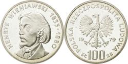 World Coins - Coin, Poland, 100 Zlotych, 1979, Warsaw, , Silver, KM:98