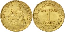 World Coins - Coin, France, Chambre de commerce, Franc, 1922, , Aluminum-Bronze