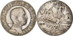 World Coins - Coin, Italy, Vittorio Emanuele III, 2 Lire, 1908, Rome, , Silver, KM:46