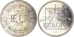World Coins - France, Medal, Ecu Europa, Politics, 1995, MDP, , Copper-nickel