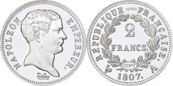 World Coins - France, 2 Francs, 1807, Silver, Copy Silver,