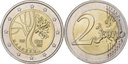 World Coins - Estonia, 2 Euro, Road to Independence, 2017, Vilnius, Bi-Metallic,