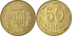 World Coins - Coin, Ukraine, 50 Kopiyok, 2008