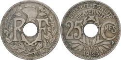 World Coins - France, 25 Centimes, Lindauer, 1925, Copper-nickel, , Gadoury:380