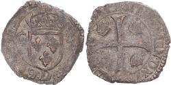 World Coins - Coin, France, Charles X, Douzain aux deux C, 1593, Lyon, , Billon