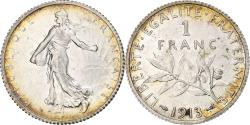 World Coins - France, Semeuse, Franc, 1913, Paris, , Silver, KM:844.1, Gadoury:467