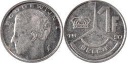 World Coins - Coin, Belgium, Franc, 1990, , Nickel