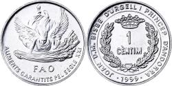 World Coins - Andorra, Centim, 1999, Aluminum, , KM:171