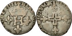 World Coins - Coin, France, Double Sols, 1586, , Billon, Duplessy:1136