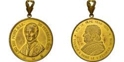 World Coins - Vatican, Medal, Le Pape Léon XIII, 1878, Blondelet, , Gilt Bronze