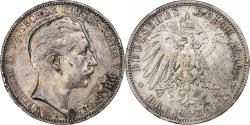 World Coins - German States, PRUSSIA, Wilhelm II, 3 Mark, 1910, Berlin, Silver,