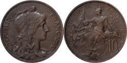 World Coins - France, 10 Centimes, Dupuis, 1903, Paris, Bronze, , Gadoury:277, KM:843