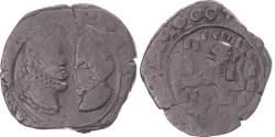 World Coins - Coin, FRENCH STATES, Franche-Comté, Albert & Isabella, 2 Deniers, 1609, Dole