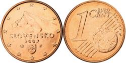 World Coins - Slovakia, Euro Cent, 2009, Kremnica, Copper Plated Steel, , KM:95