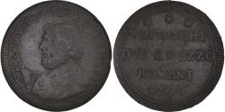 World Coins - Coin, ITALIAN STATES, PAPAL STATES, Pius VI, 2-1/2 Baiocchi, 1796, Roma