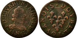 World Coins - Coin, FRENCH STATES, CHATEAU-RENAUD, 2 Deniers, Tournois, , Copper