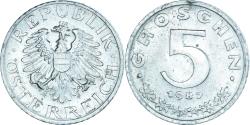 World Coins - Coin, Austria, 5 Groschen, 1987