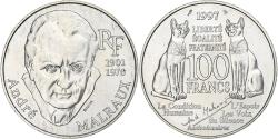 World Coins - Coin, France, André Malraux, 100 Francs, 1997, Paris, , Silver