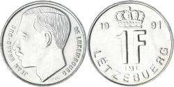 World Coins - Coin, Luxembourg, Franc, 1991