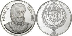 World Coins - France, Medal, Henri IV, Silver,
