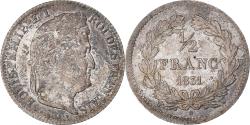 World Coins - Coin, France, Louis-Philippe, 1/2 Franc, 1831, Lille, , Silver