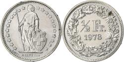 World Coins - Switzerland, 1/2 Franc, 1973, Bern, Copper-nickel, , KM:23a.1
