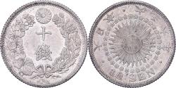 World Coins - Japan, Yoshihito, 10 Sen, Taishō Era, Yr. 6 (1917), Silver,
